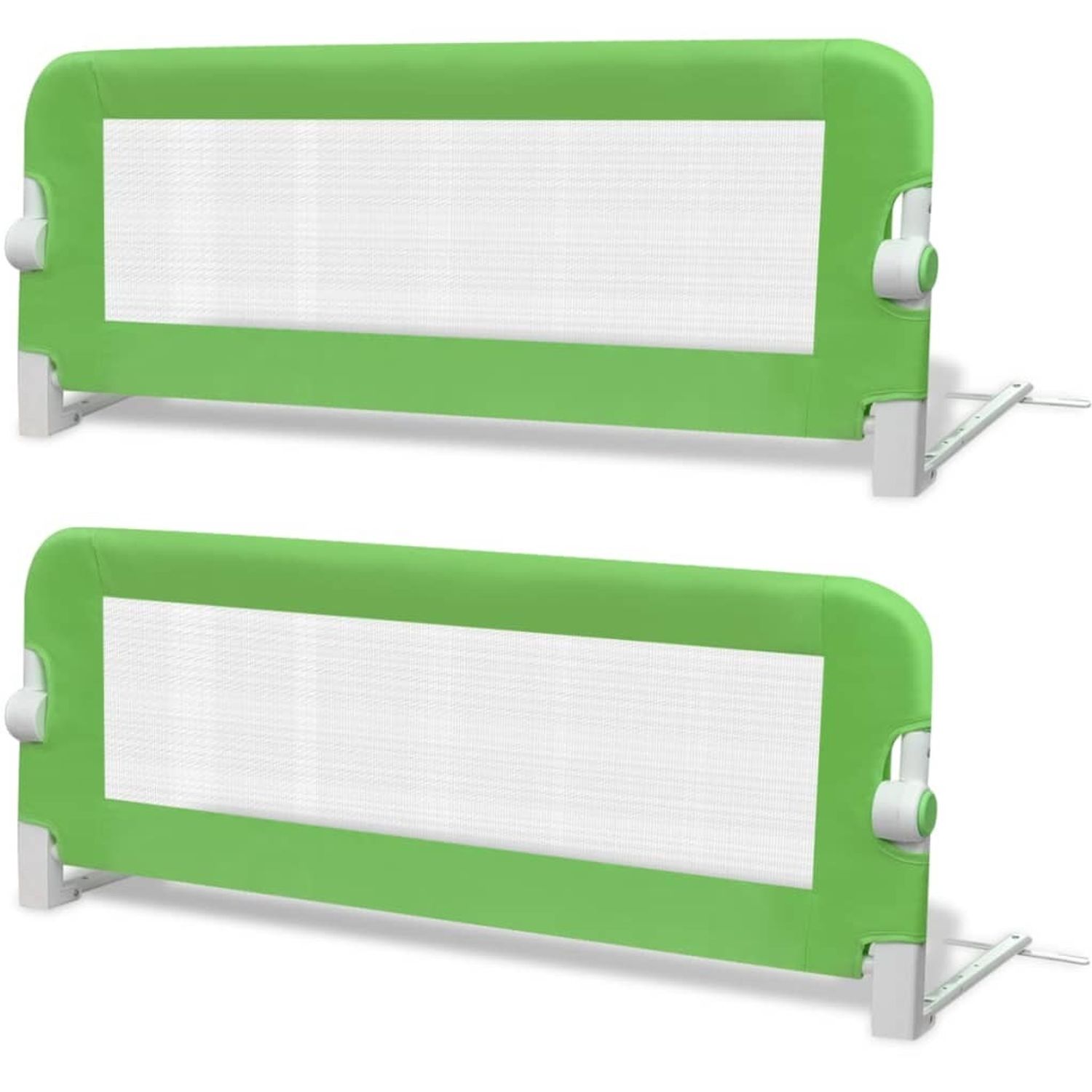 Koohashop Balustrada de pat protectie copii, 2 buc., verde, 102 x 42 cm fotografia produsului View 2 L
