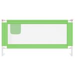 Koohashop Balustrada de protectie pat copii, verde, 180x25 cm, textil fotografia produsului View 5 S
