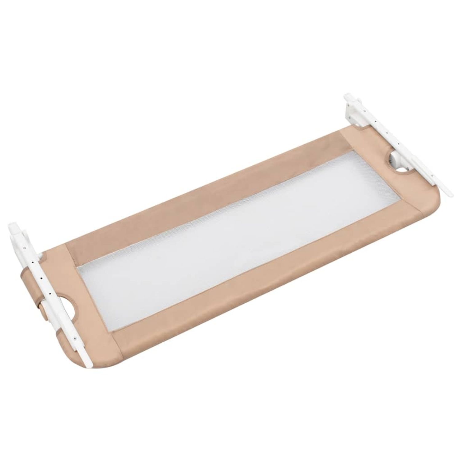 Koohashop Balustrada protectie pat copii, gri taupe, 102x42 cm, poliester fotografia produsului View 3 L