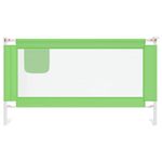 Koohashop Balustrada de protectie pat copii, verde, 150x25 cm, textil fotografia produsului View 6 S