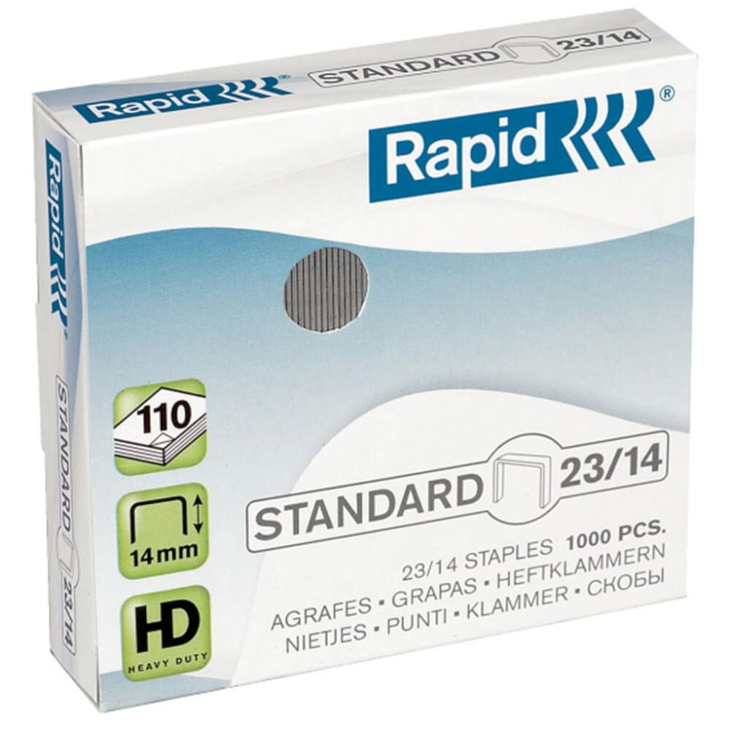 Capse 23/14 Rapid Standard, 1000 Buc/Set fotografia produsului