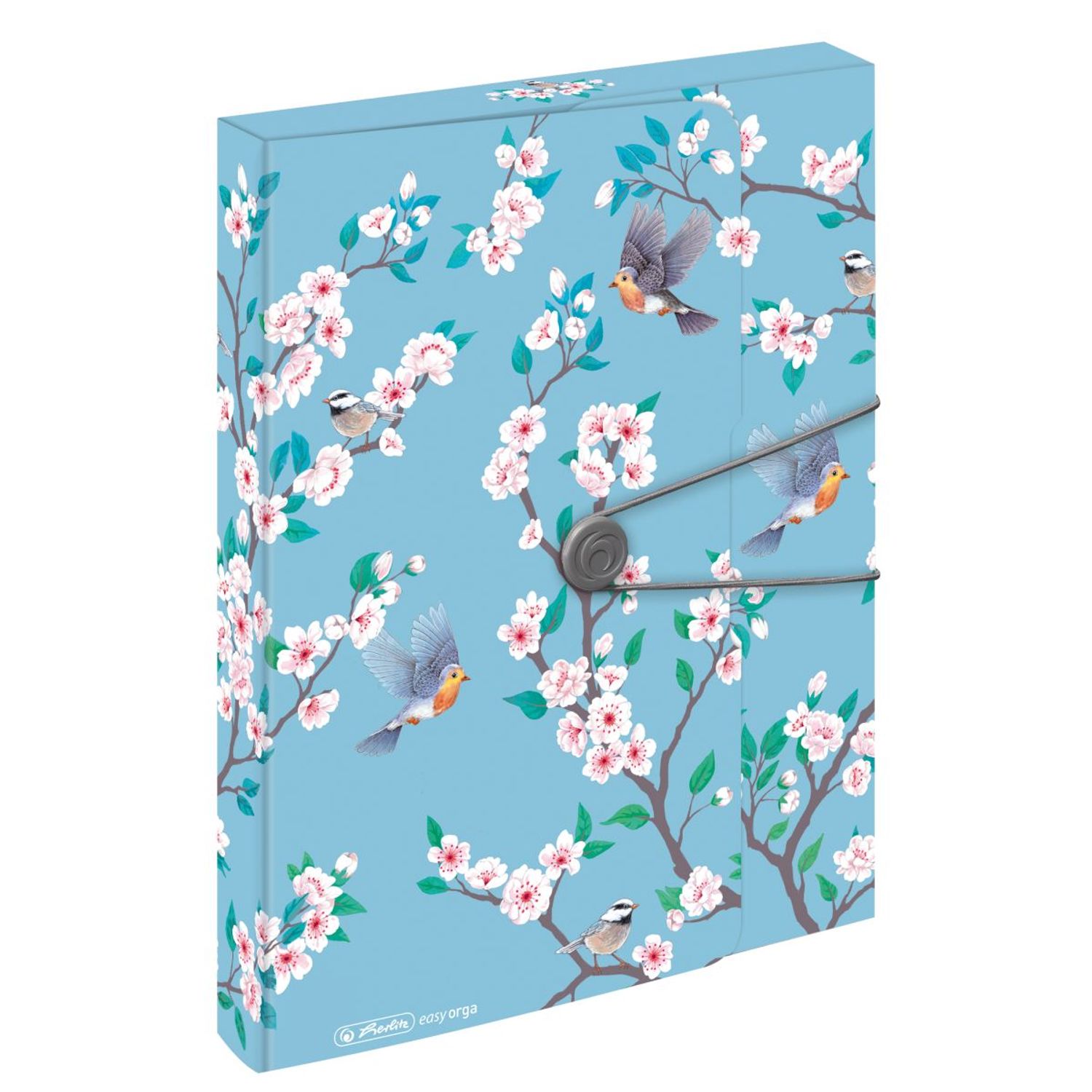 Mapa A4 Documente Pp, 4cm, Easy.orga To Go Motiv Ladylike Birds fotografia produsului