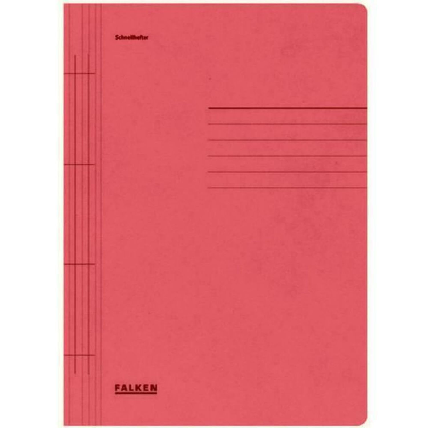 Dosar Carton cu Sina A4 Exacompta Falken, Rosu, Dosar Pentru Documente fotografia produsului