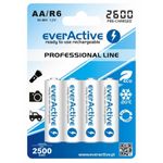 Baterii reincarcabile R6 AA 2600mAh everActive Professional Conținutul pachetului 1x Blister fotografia produsului