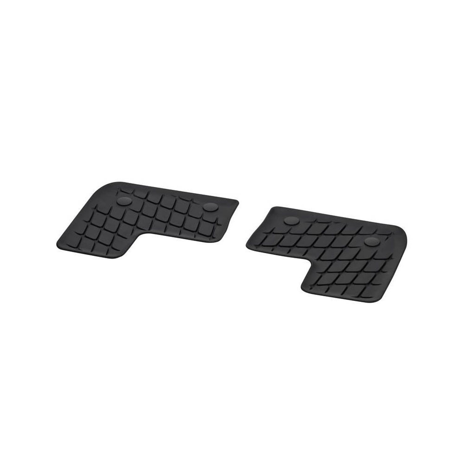 Set 2 covorase cauciuc rand 3 GLS X167, Negru fotografia produsului