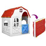 Koohashop Casuta de joaca pliabila copii cu usa si ferestre functionale fotografia produsului View 2 S