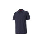 Tricou Polo Golf, Mercedes-Benz x Puma, Barbati, Navy, M fotografia produsului