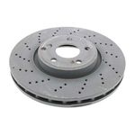Disc Frana Fata Original Mercedes Benz CLS fotografia produsului