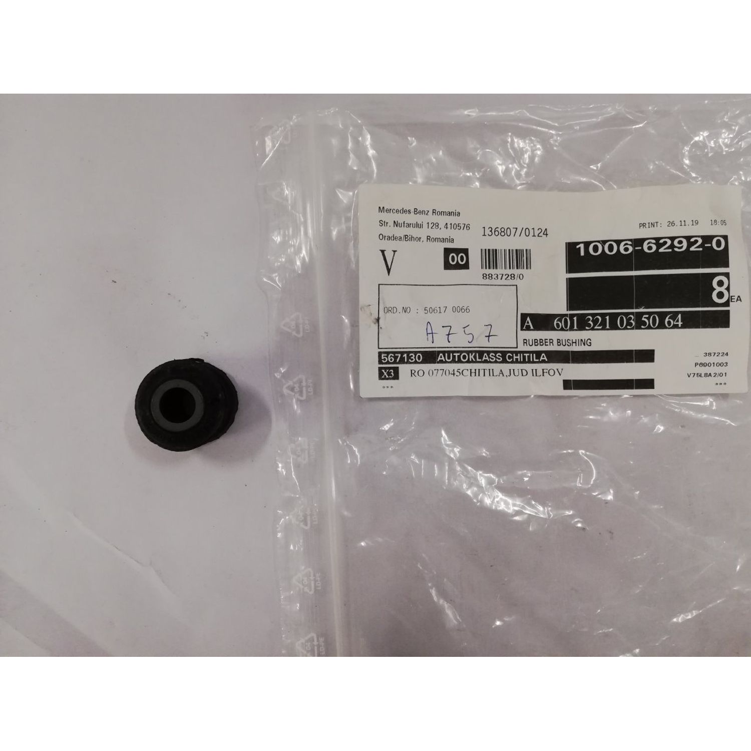 Bucsa Elastica Lagar Originala Mercedes Benz Sprinter fotografia produsului View 2 L