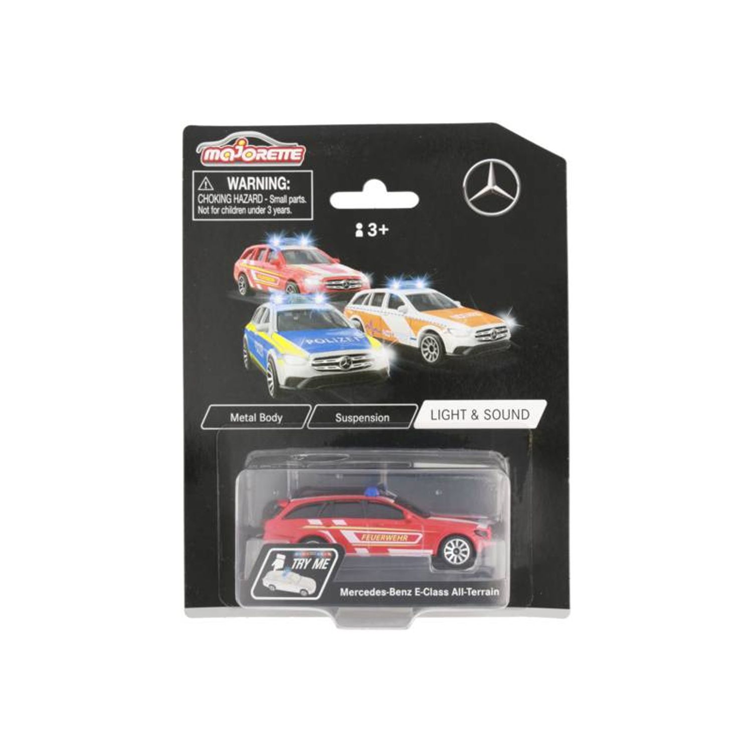 Macheta Mercedes-Benz E Class All Terrain S213, Ambulanta, Rosu, 1:64 fotografia produsului View 2 L