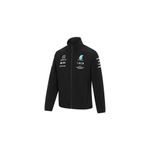 Jacheta Softshell Mercedes AMG PETRONAS, Barbati, Negru, S fotografia produsului