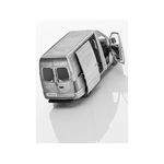 Macheta Mercedes-Benz Sprinter Van, Argintiu, 1:18 fotografia produsului View 2 S