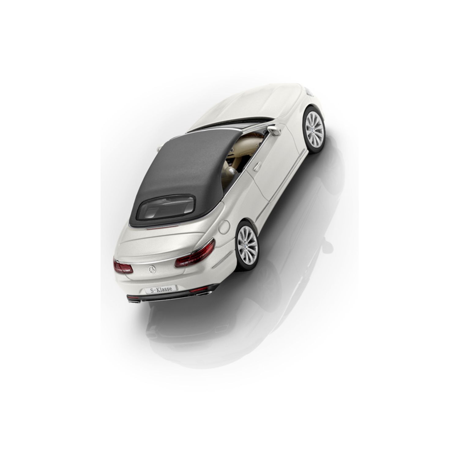 Macheta scara 1:43 S-Class Cabrio, alba, Originala Mercedes fotografia produsului View 2 L