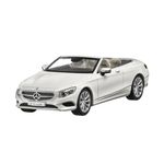 Macheta scara 1:43 S-Class Cabrio, alba, Originala Mercedes fotografia produsului