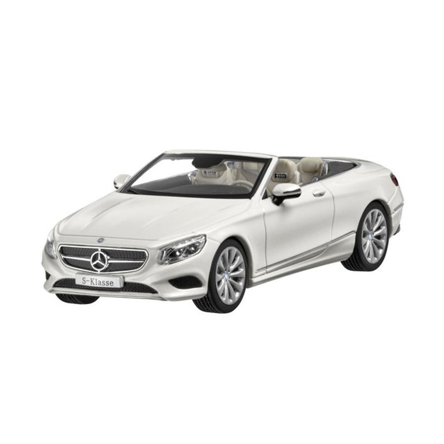 Macheta scara 1:43 S-Class Cabrio, alba, Originala Mercedes fotografia produsului