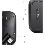 Mouse wireless, dpi 1000-4000, Ugreen, negru, 90372 fotografia produsului View 3 S