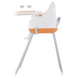 Scaun de masa Chipolino Pudding 3 in 1 orange fotografia produsului View 2 S