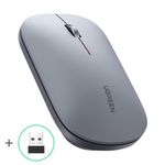 Mouse wireless, dpi 1000-4000, Ugreen, gri, 90373 fotografia produsului View 2 S