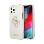 Husa premium Guess pentru Apple iPhone 12/12 Pro Transparent fotografia produsului