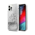 Husa premium Guess pentru Apple iPhone 12/12 Pro Argintiu fotografia produsului