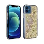 Husa premium Guess pentru Apple iPhone 12/12 Pro Auriu fotografia produsului