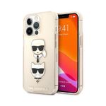 Husa premium Karl Lagerfeld pentru Apple iPhone 13/13 Pro Auriu fotografia produsului
