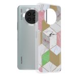 Husa Techsuit - Marble Series pentru Huawei Nova 8i - Purple Hex fotografia produsului
