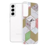 Husa Techsuit - Marble Series pentru Samsung Galaxy S22 - Purple Hex fotografia produsului
