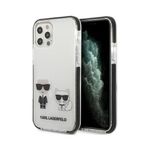 Husa premium Karl Lagerfeld pentru Apple iPhone 12/12 Pro Alb fotografia produsului