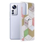 Husa Techsuit - Marble Series pentru Xiaomi 12 Pro - Purple Hex fotografia produsului