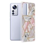 Husa Techsuit - Marble Series pentru Xiaomi 12 Pro - Pink Hex fotografia produsului