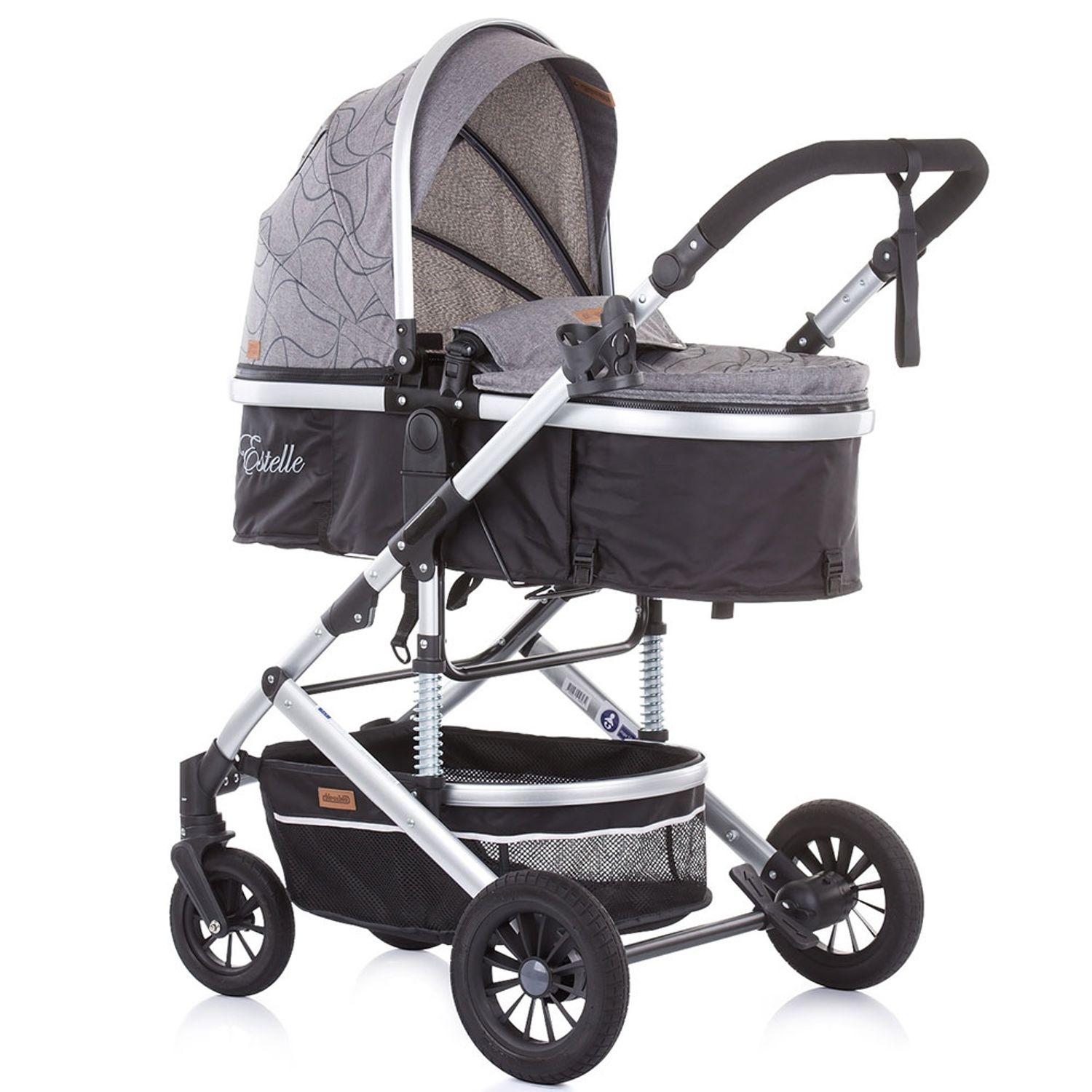 Carucior Chipolino Estelle 3 in 1 platinum fotografia produsului View 2 L