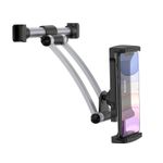 Suport telefon, tableta auto pentru tetiera Hoco CA62, Argintiu fotografia produsului View 3 S