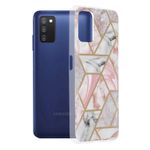 Husa Techsuit - Marble Series pentru Samsung Galaxy A03s - Pink Hex fotografia produsului