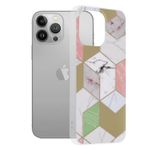 Husa Techsuit - Marble Series pentru iPhone 13 Pro - Purple Hex fotografia produsului