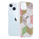 Husa Techsuit - Marble Series pentru iPhone 13 - Purple Hex fotografia produsului