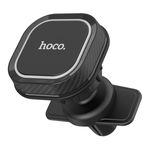Suport auto magnetic telefon, grila ventilatie Hoco CA52, Negru fotografia produsului
