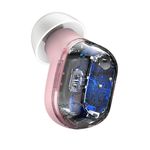 Casti Baseus - Encok WM01 TWS Earbuds, Bluetooth 5.0, Roz fotografia produsului View 3 S