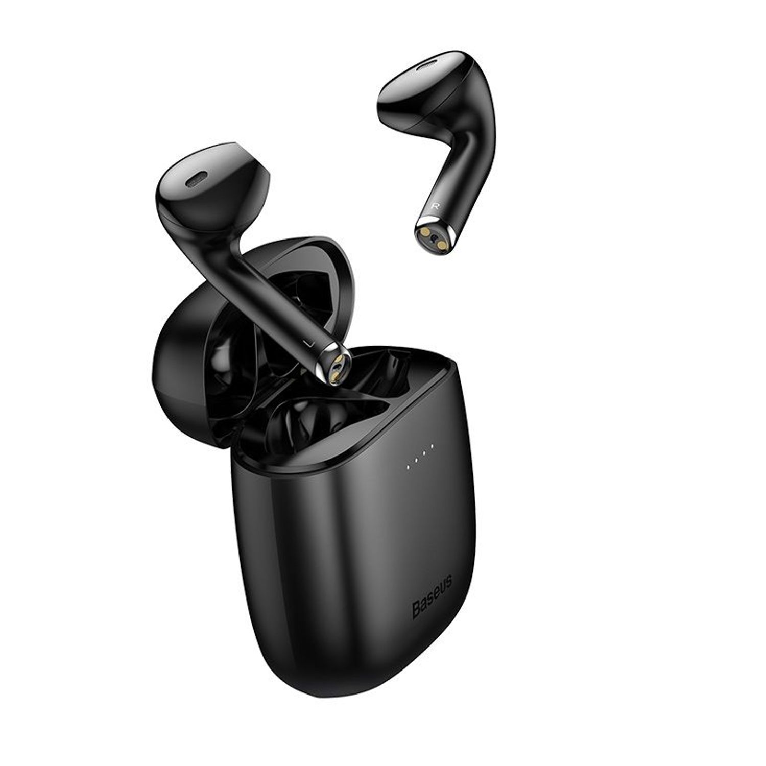 Casti Baseus - Encok W04 TWS Earbuds, Bluetooth 5.0, Negru fotografia produsului View 3 L