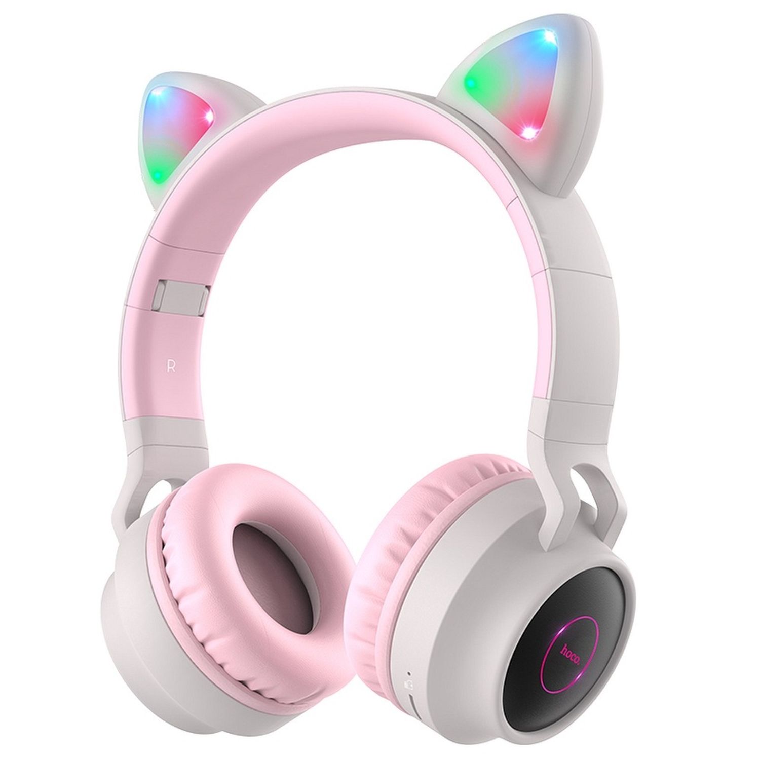 Casti HOCO - Wireless Headphones, pliabile, Bluetooth 5.0, Gri fotografia produsului