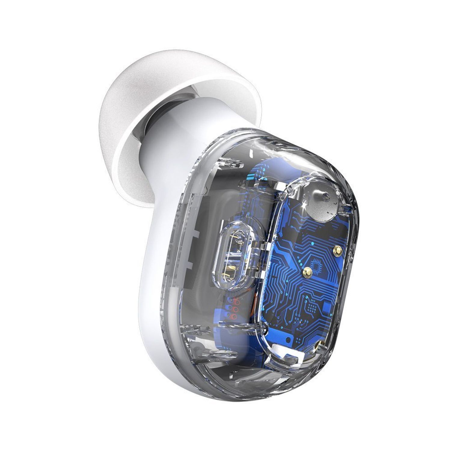 Casti Baseus - Encok WM01 TWS Earbuds, Bluetooth 5.0, Alb fotografia produsului View 3 L