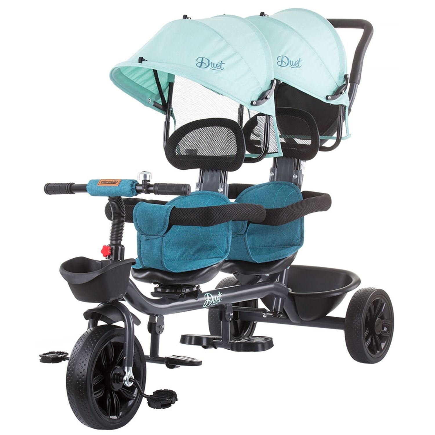 Tricicleta gemeni Chipolino Duet mint fotografia produsului