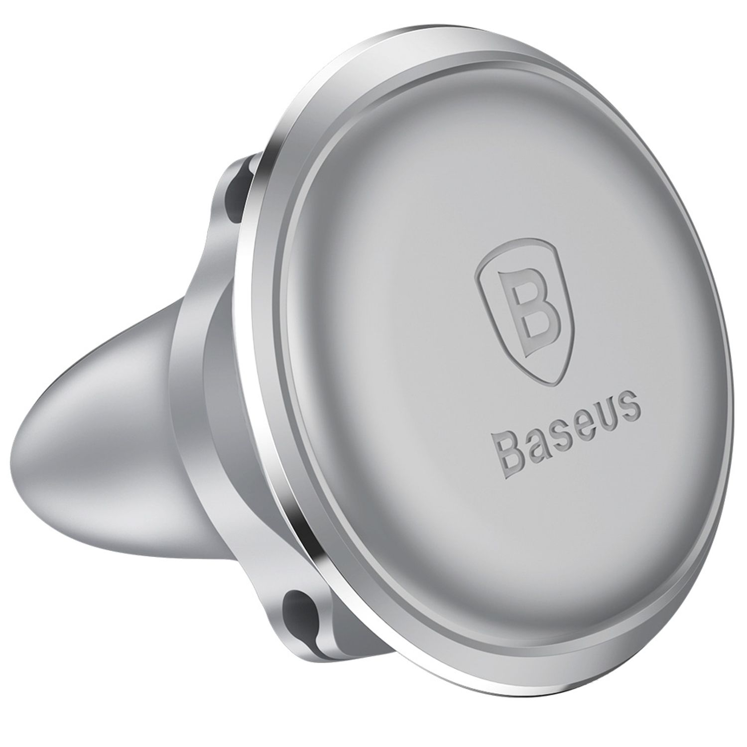 Suport telefon auto grila ventilatie Baseus, Argintiu fotografia produsului View 3 L