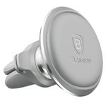 Suport telefon auto grila ventilatie Baseus, Argintiu fotografia produsului