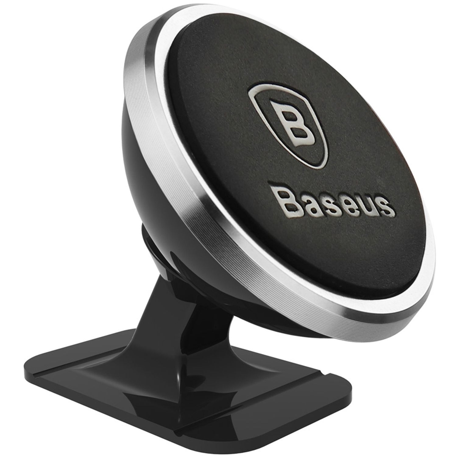 Suport auto magnetic telefon Baseus, Argintiu fotografia produsului