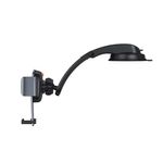 Suport telefon auto ventilatie, bord Baseus, Gri fotografia produsului View 3 S