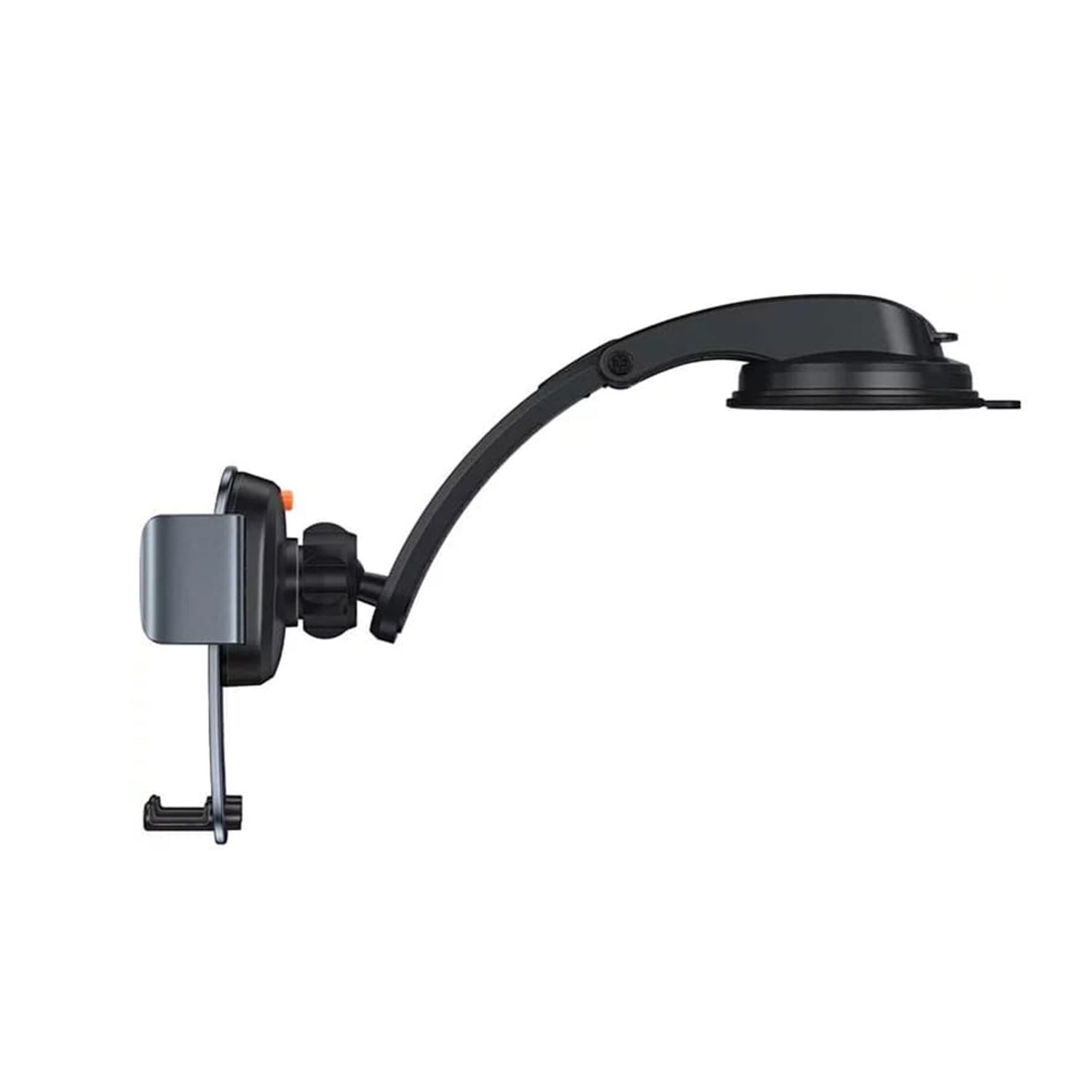Suport telefon auto ventilatie, bord Baseus, Gri fotografia produsului View 3 L