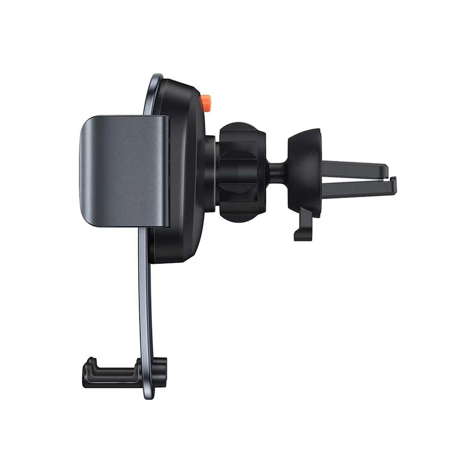 Suport telefon auto ventilatie, bord Baseus, Gri fotografia produsului View 2 L
