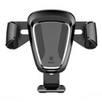 Suport telefon auto grila ventilatie Baseus, Negru fotografia produsului