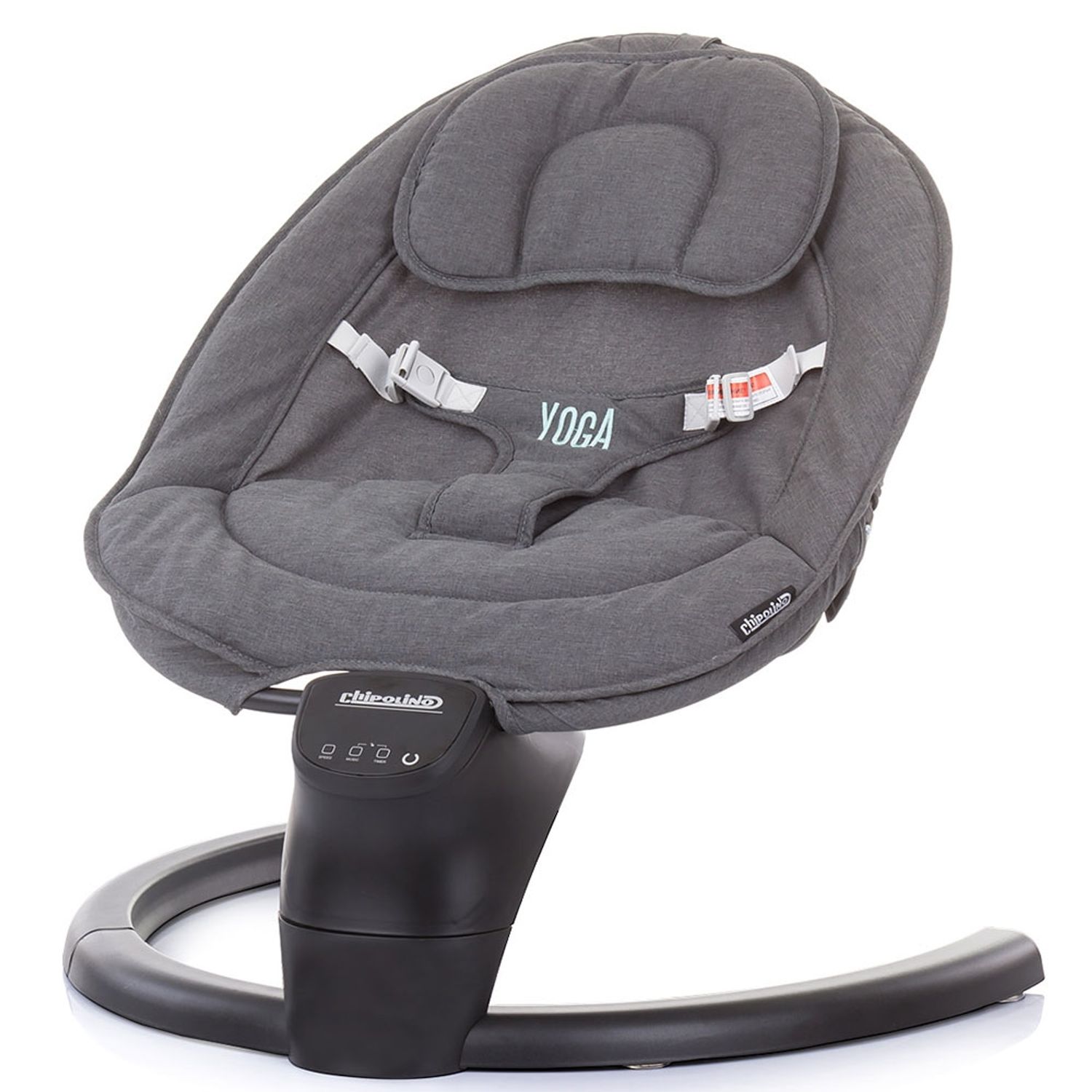 Leagan electric Chipolino Yoga asphalt fotografia produsului View 2 L